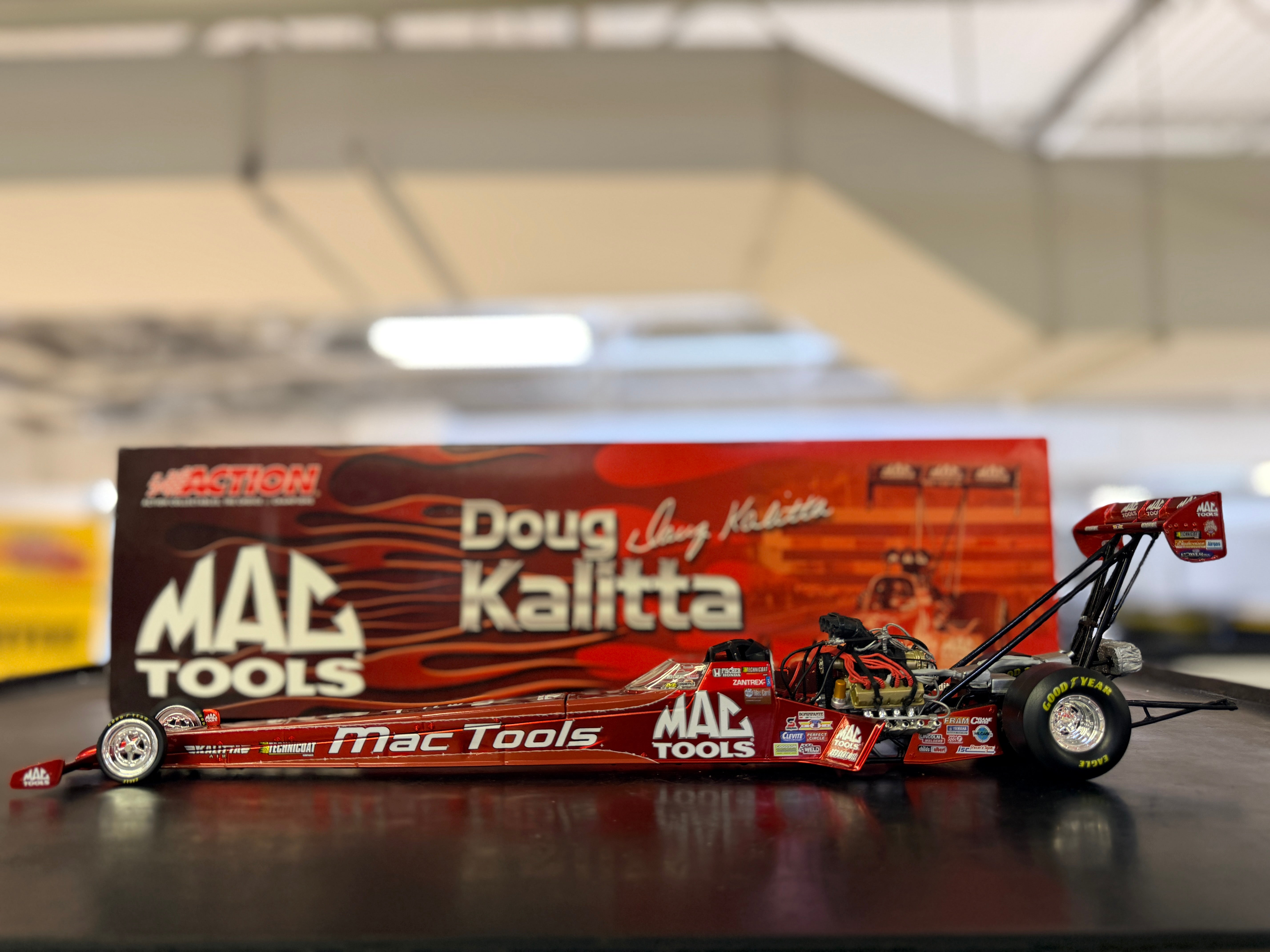 2003 Doug Kalitta Mac Tools Top Fuel Dragster 1:24 Diecast