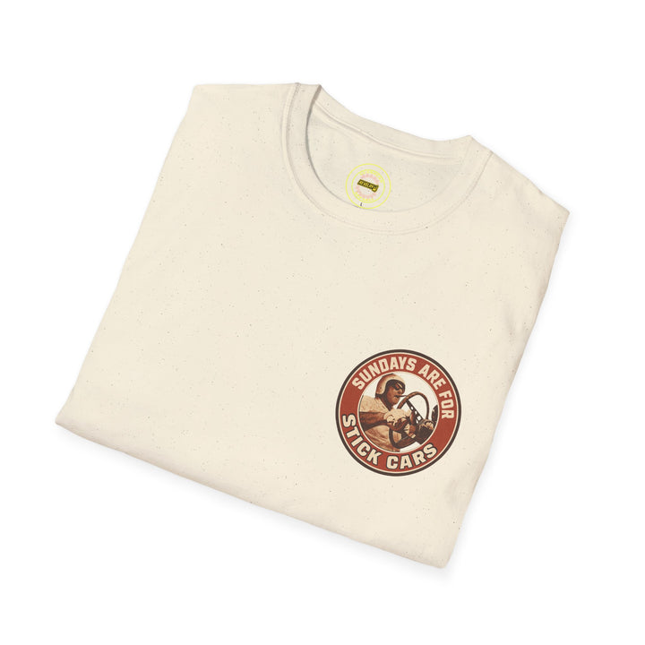 Revelry1 Sundays Are For Stick Cars Softstyle T-Shirt [Unisex]