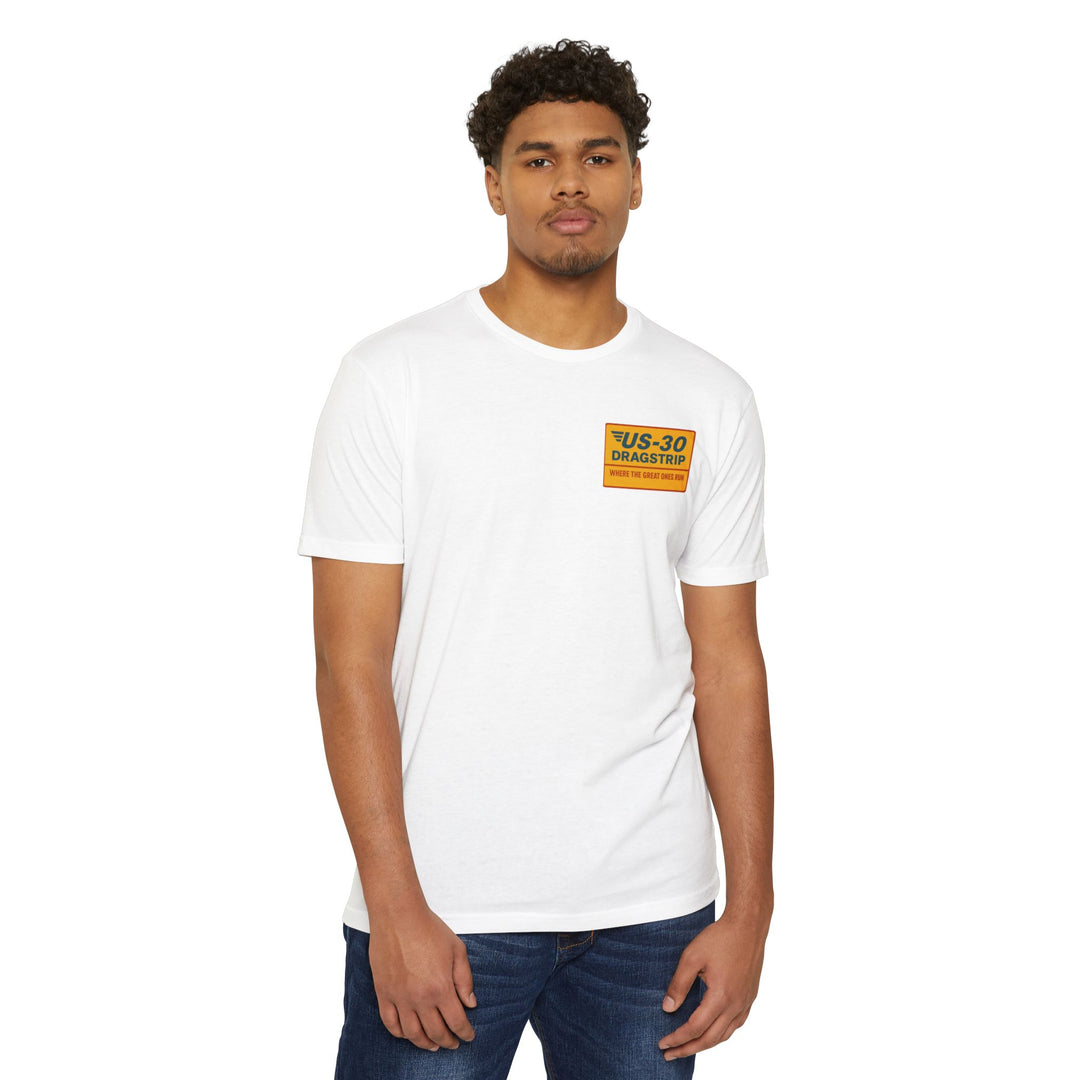 Revelry1 Vintage U.S 30 Dragstrip Jersey T-Shirt [Unisex]