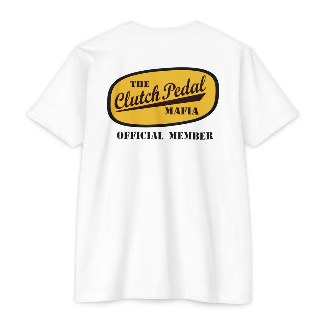 Revelry1 “Clutch Pedal Mafia” Vintage Logo Jersey T-Shirt for Stick Car Lovers