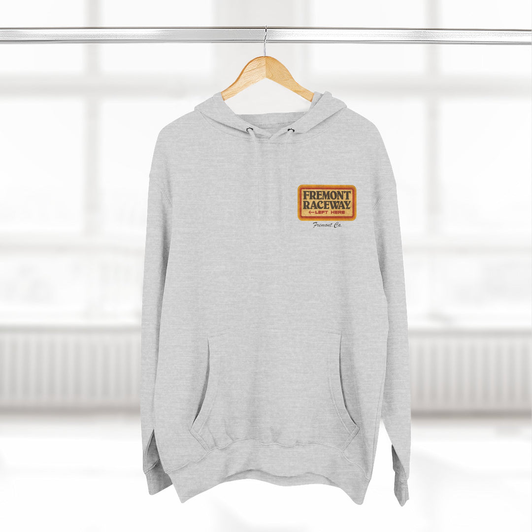 Revelry1 Vintage Fremont Raceway Soft Three-Panel Fleece Hoodie [Unisex]