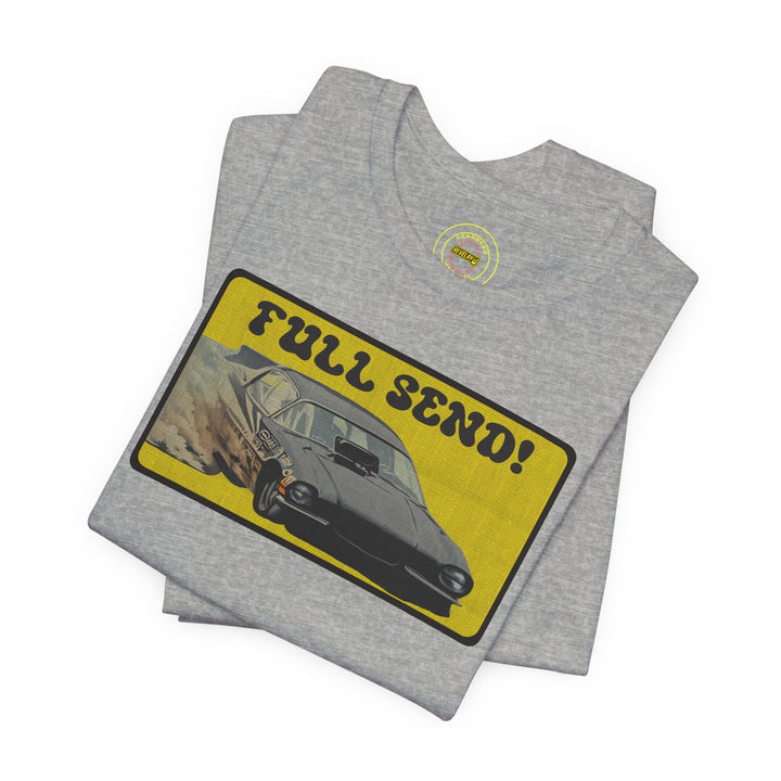 Revelry1 Full Send Funny Car T-Shirt | Vintage Nitro Drag Racing Tee