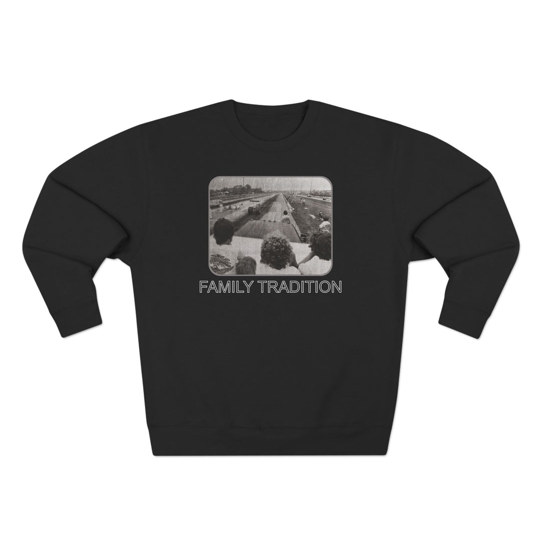 Revelry1 Vintage Drag Racing Crewneck Sweatshirt | Family Tradition Motorsport