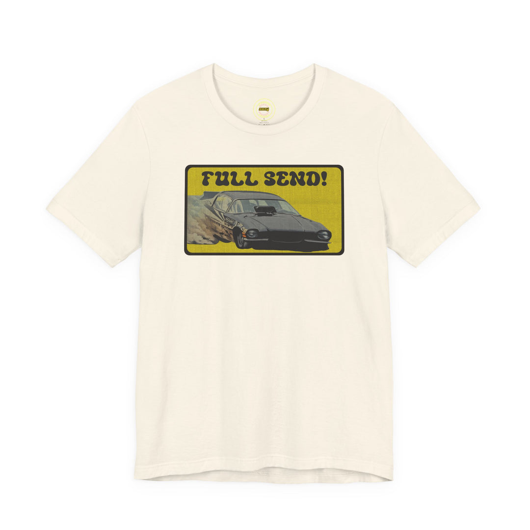 Revelry1 Full Send Funny Car T-Shirt | Vintage Nitro Drag Racing Tee