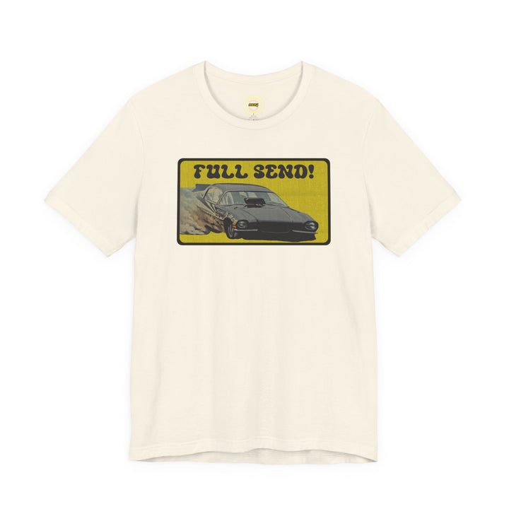 Revelry1 Full Send Funny Car T-Shirt | Vintage Nitro Drag Racing Tee