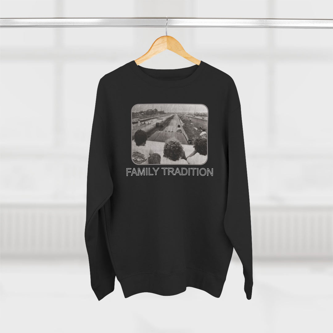 Revelry1 Vintage Drag Racing Crewneck Sweatshirt | Family Tradition Motorsport