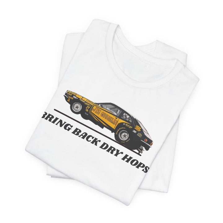 Bring Back Dry Hops Drag Racing T-Shirt – Vintage Motorsport Graphic Tee