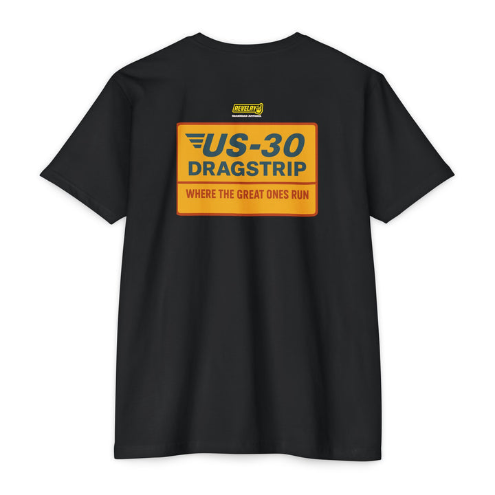 Revelry1 Vintage U.S 30 Dragstrip Jersey T-Shirt [Unisex]