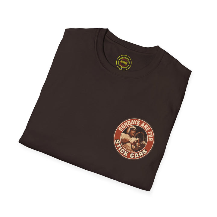 Revelry1 Sundays Are For Stick Cars Softstyle T-Shirt [Unisex]