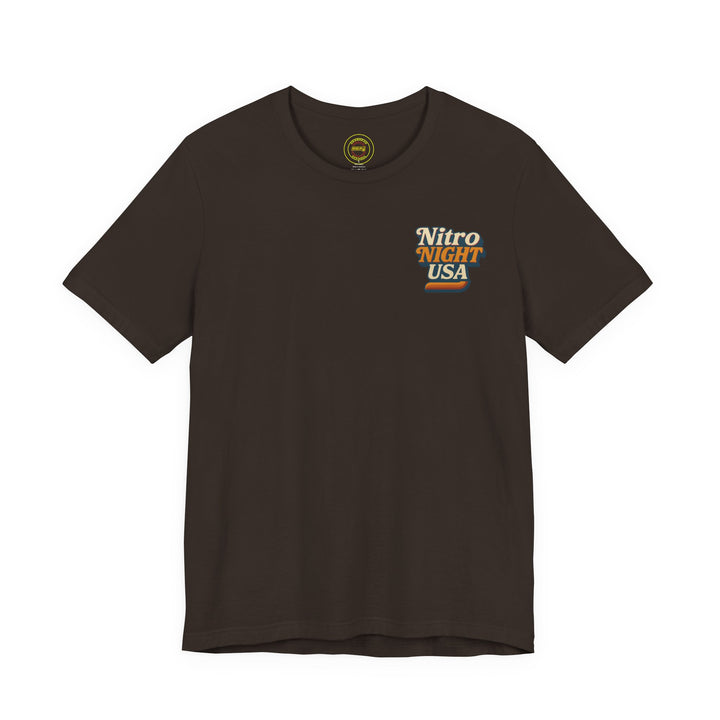 Revelry1 Vintage Funny Car Drag Racing “In the Beams” Jersey T-Shirt