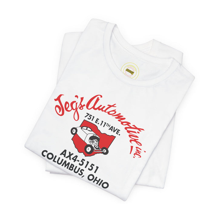 Revelry1 Vintage JEGS “First Sign” T-Shirt – Classic Columbus Racing Heritage Tee