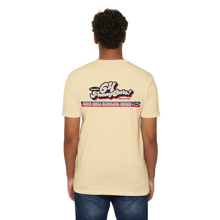Revelry1 Vintage OCIR 64-Funny Car Race Jersey T-Shirt [Unisex]