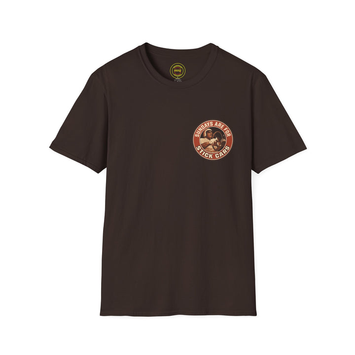 Revelry1 Sundays Are For Stick Cars Softstyle T-Shirt [Unisex]