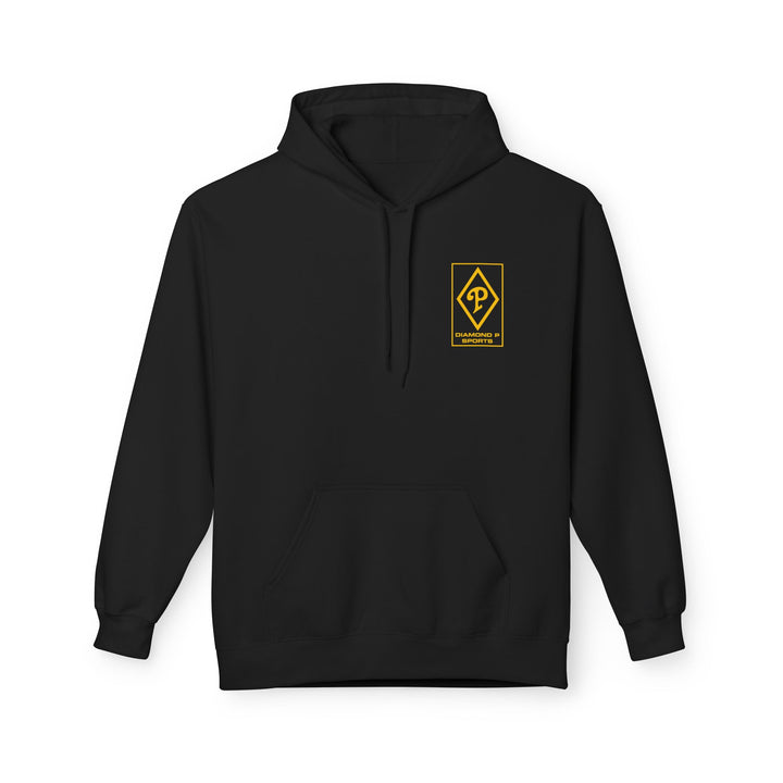 Revelry1 Vintage Diamond P Drag Racing Hoodie – Unisex Retro Motorsports Sweatshirt