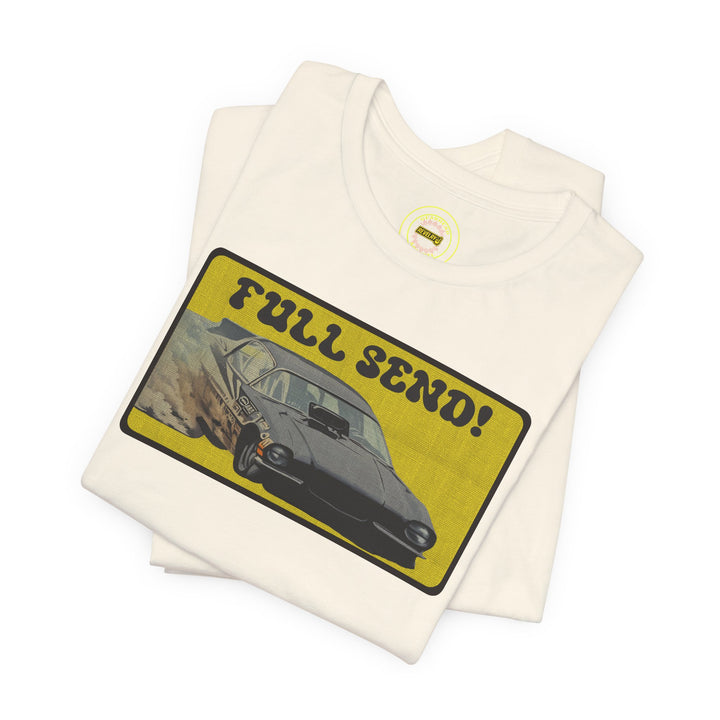 Revelry1 Full Send Funny Car T-Shirt | Vintage Nitro Drag Racing Tee