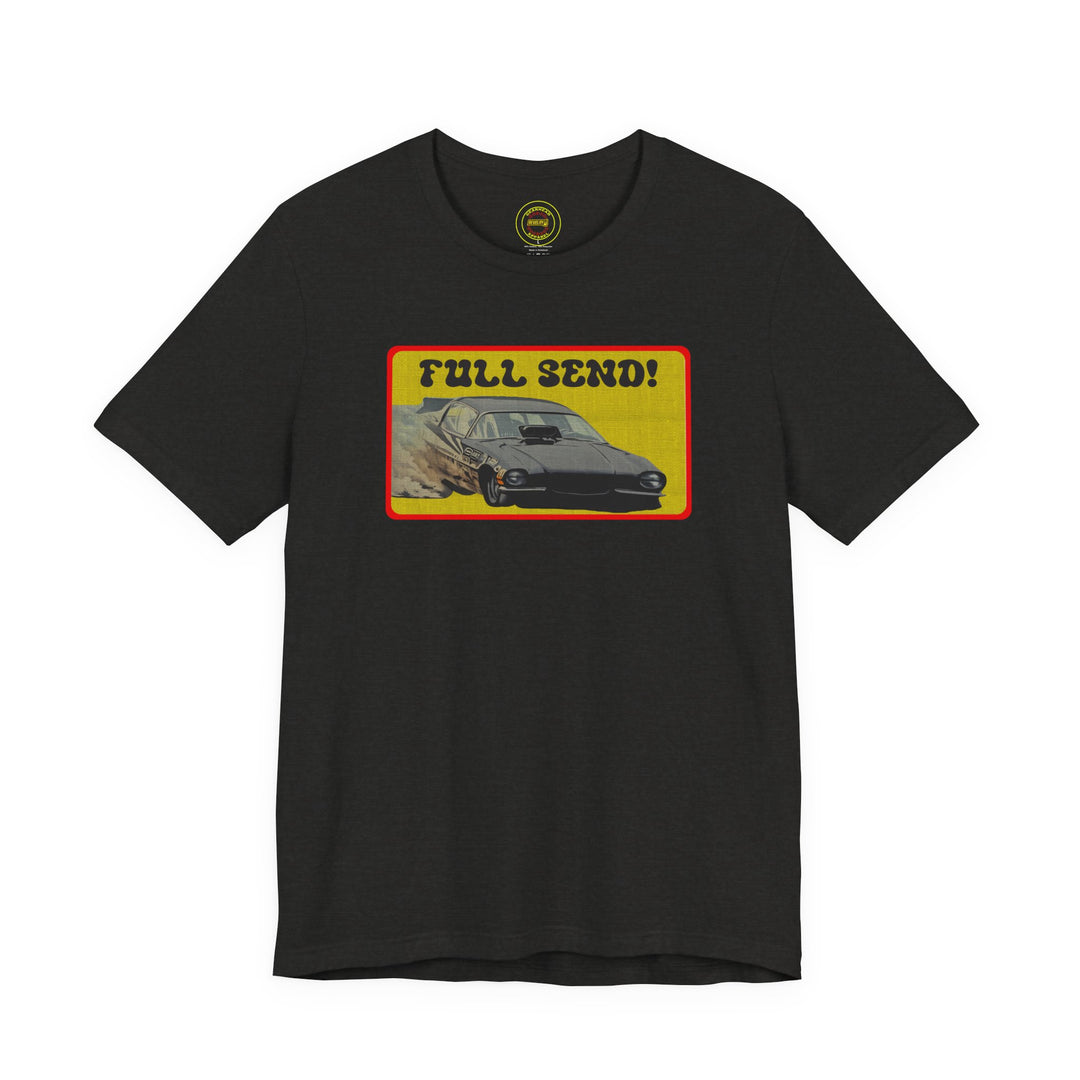 Revelry1 Full Send Funny Car T-Shirt | Vintage Nitro Drag Racing Tee
