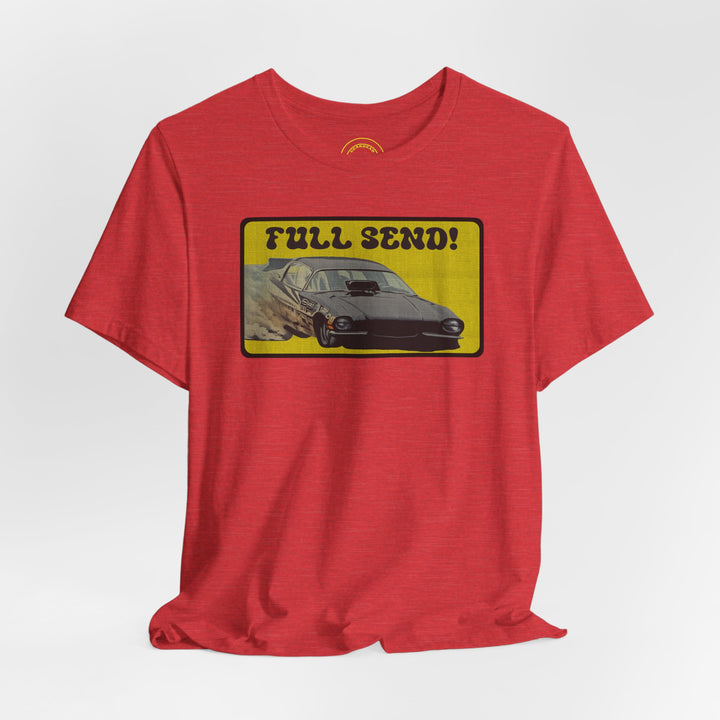 Revelry1 Full Send Funny Car T-Shirt | Vintage Nitro Drag Racing Tee