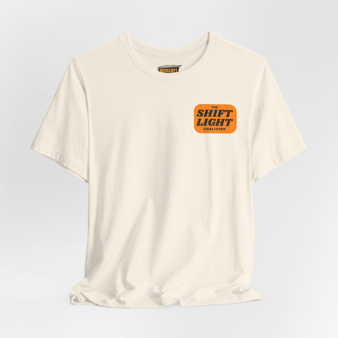 Revelry1 Shift Light Coalition Jersey Tee – Pro Stock Inspired Racing T-Shirt for Drivers