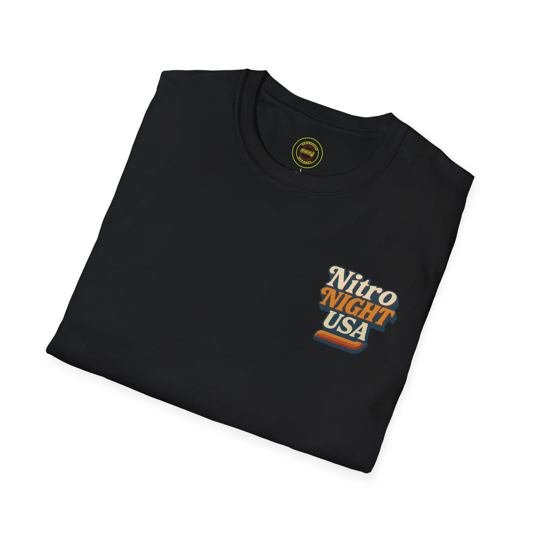 Revelry1 Nitro Night USA Softstyle T-Shirt [Unisex]