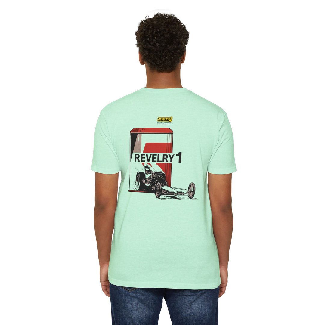 Revelry1 Vintage Front Engine Dragster Jersey T-Shirt [Unisex]