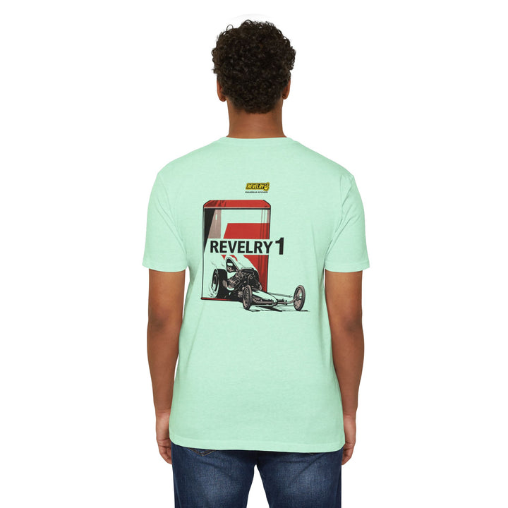 Revelry1 Vintage Front Engine Dragster Jersey T-Shirt [Unisex]