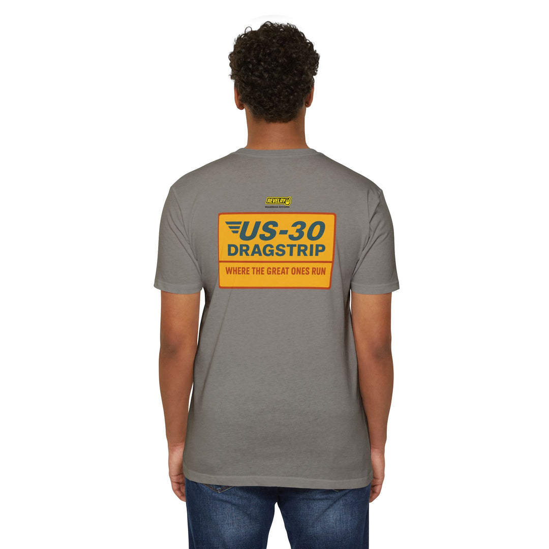 Revelry1 Vintage U.S 30 Dragstrip Jersey T-Shirt [Unisex]
