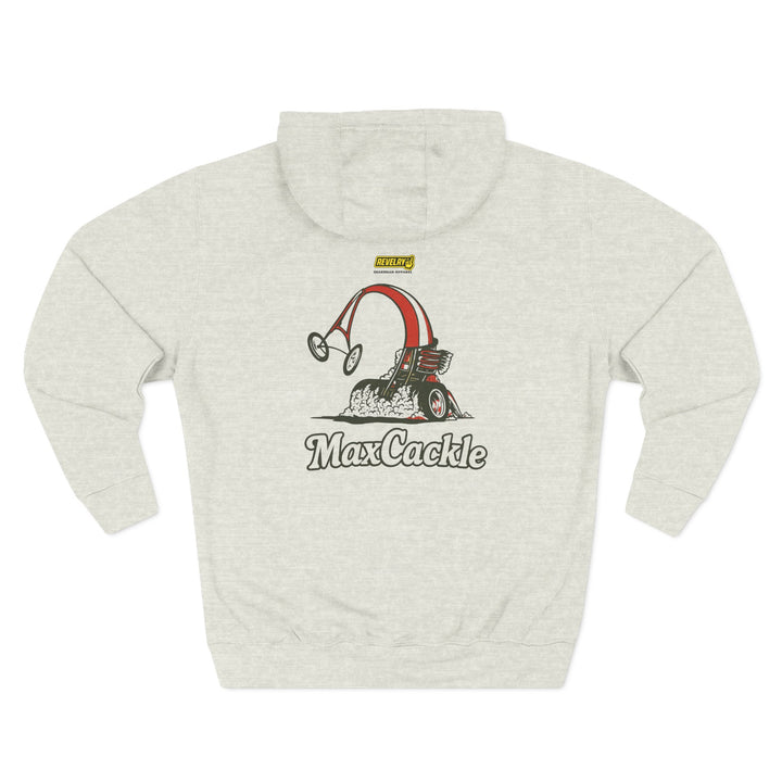 Revelry1 MaxCackle Vintage Dragster Three-Panel Fleece Hoodie [Unisex]