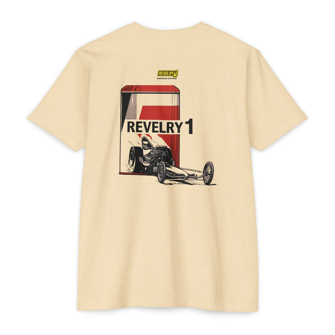 Revelry1 Vintage Front Engine Dragster Jersey T-Shirt [Unisex]