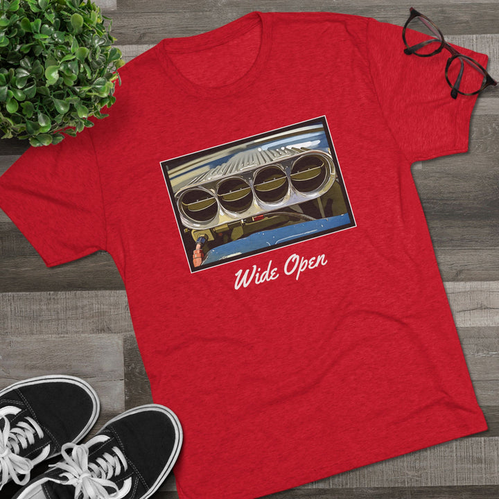 Revelry1 Wide Open Tri-Blend T-Shirt [Unisex]