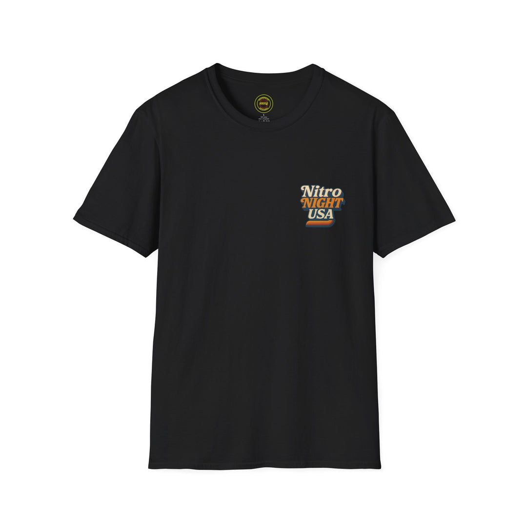 Revelry1 Nitro Night USA Softstyle T-Shirt [Unisex]