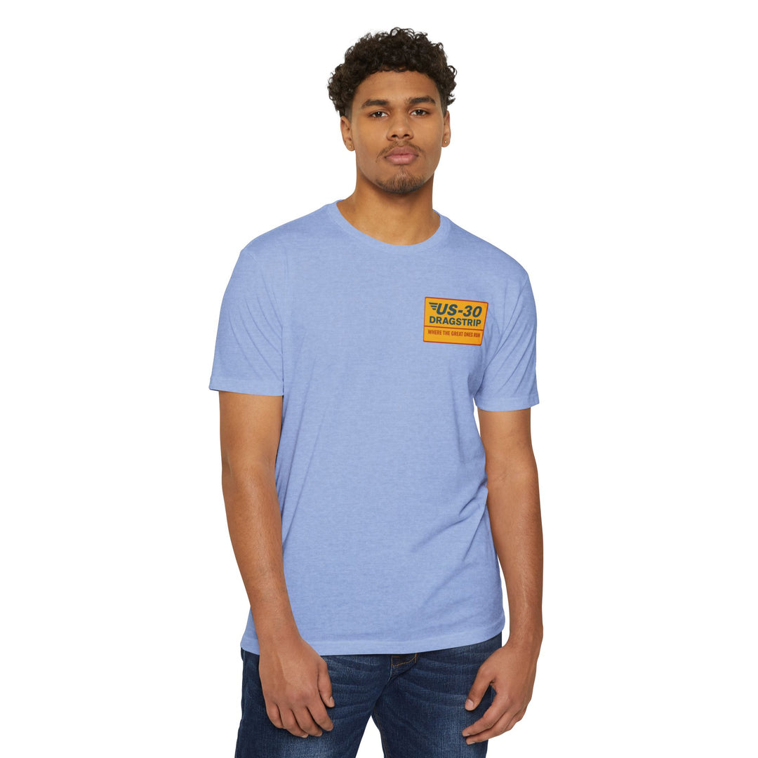 Revelry1 Vintage U.S 30 Dragstrip Jersey T-Shirt [Unisex]