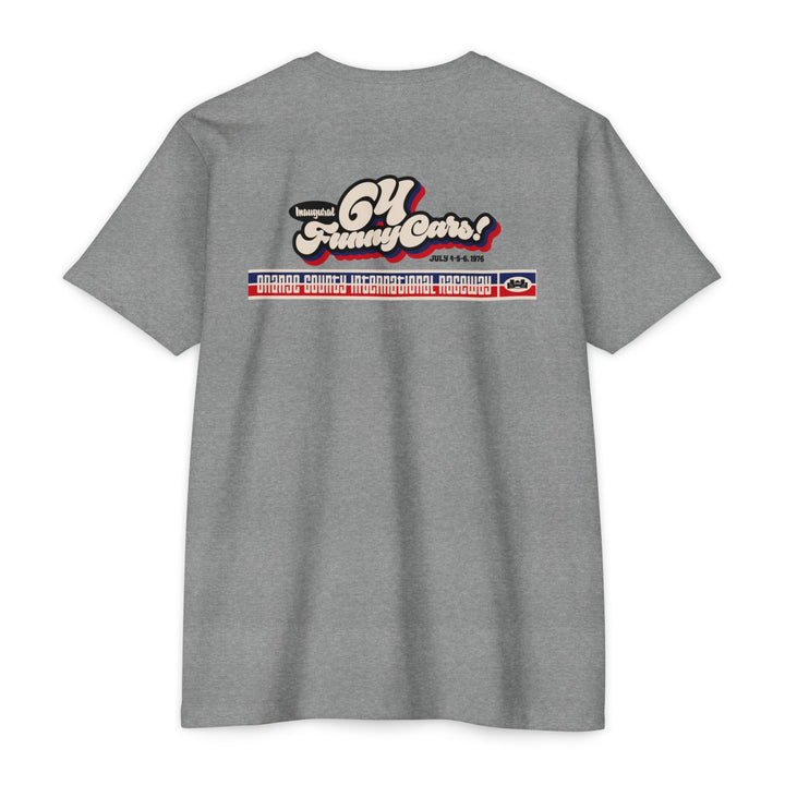 Revelry1 Vintage OCIR 64-Funny Car Race Jersey T-Shirt [Unisex]