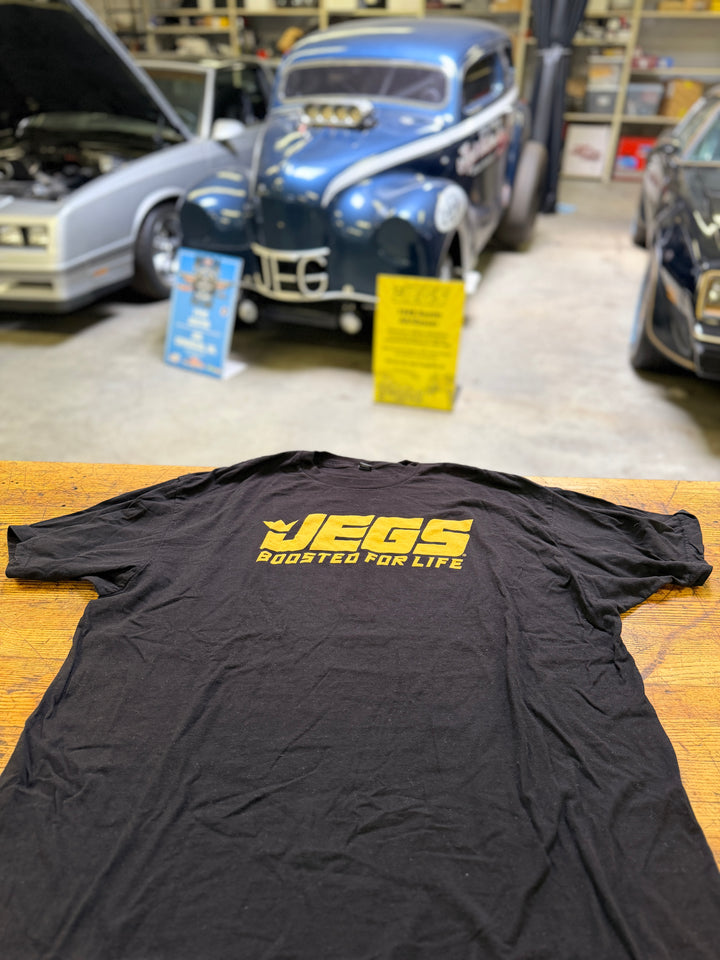 Team JEGS Pro Mod NHRA Champion T-Shirt XXL Boosted For Life Troy Coughlin 274 MPH Drag Racing Tee