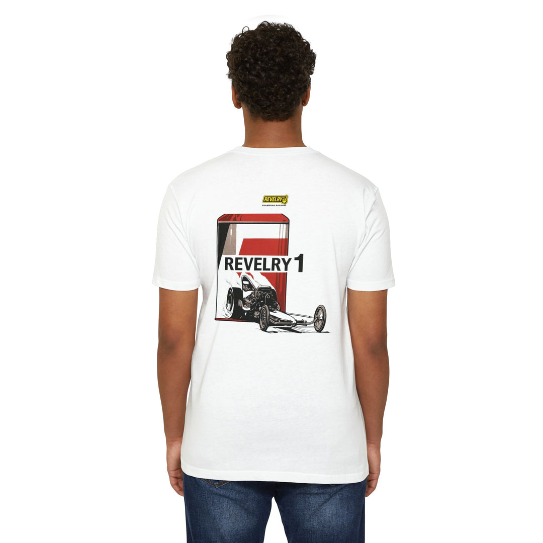 Revelry1 Vintage Front Engine Dragster Jersey T-Shirt [Unisex]