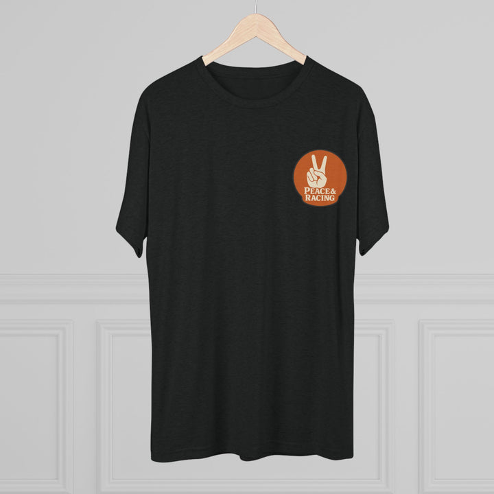 Revelry1 Peace & Racing Tri-Blend T-Shirt [Unisex]
