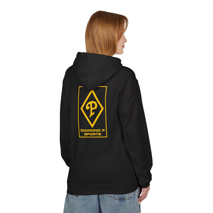 Revelry1 Vintage Diamond P Drag Racing Hoodie – Unisex Retro Motorsports Sweatshirt