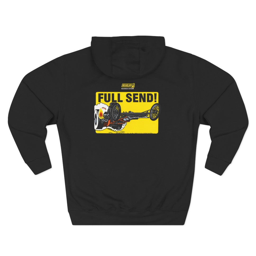 Revelry1 Full Send Three-Panel Fleece Hoodie [Unisex]