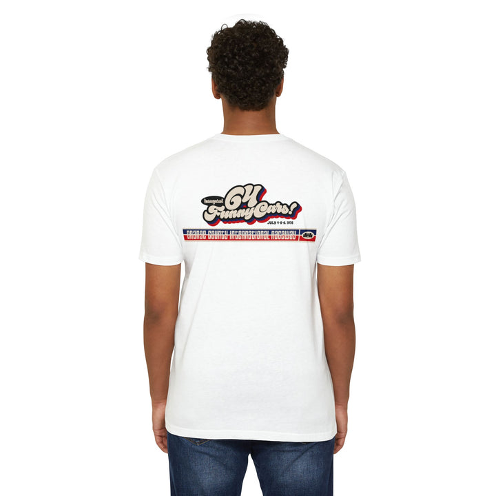 Revelry1 Vintage OCIR 64-Funny Car Race Jersey T-Shirt [Unisex]
