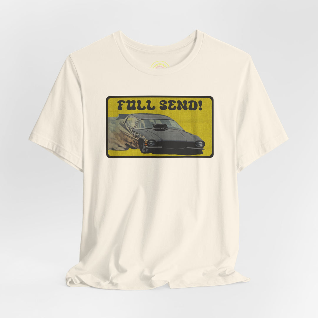 Revelry1 Full Send Funny Car T-Shirt | Vintage Nitro Drag Racing Tee