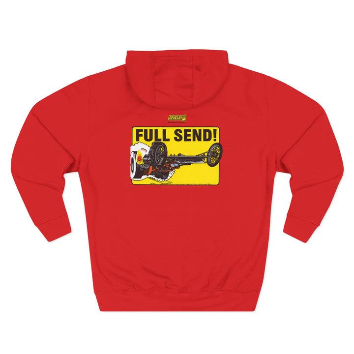 Revelry1 Full Send Three-Panel Fleece Hoodie [Unisex]
