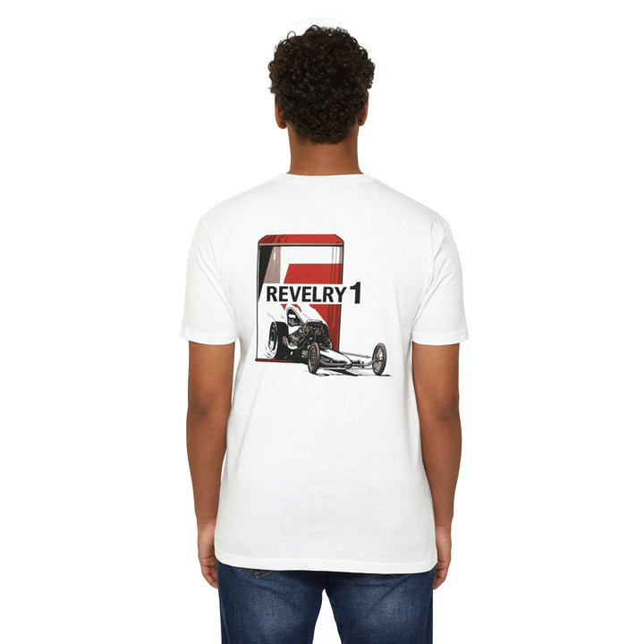 Revelry1 Vintage Front Engine Dragster Jersey T-Shirt [Unisex]