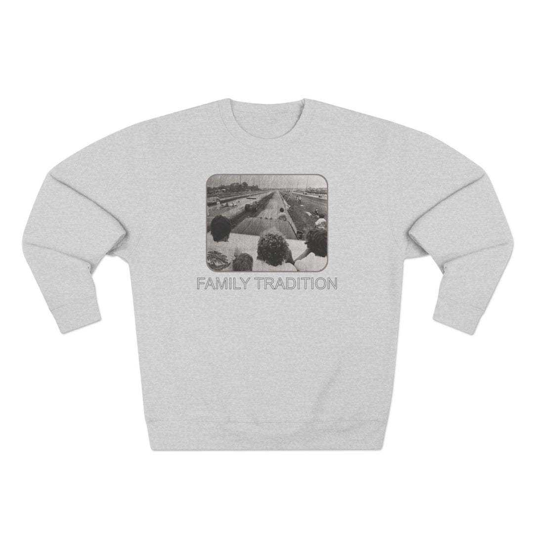 Revelry1 Vintage Drag Racing Crewneck Sweatshirt | Family Tradition Motorsport