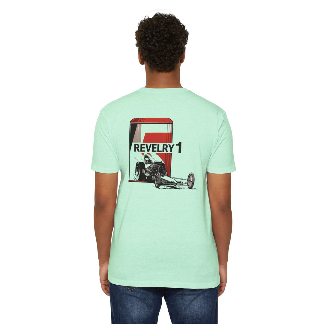 Revelry1 Vintage Front Engine Dragster Jersey T-Shirt [Unisex]