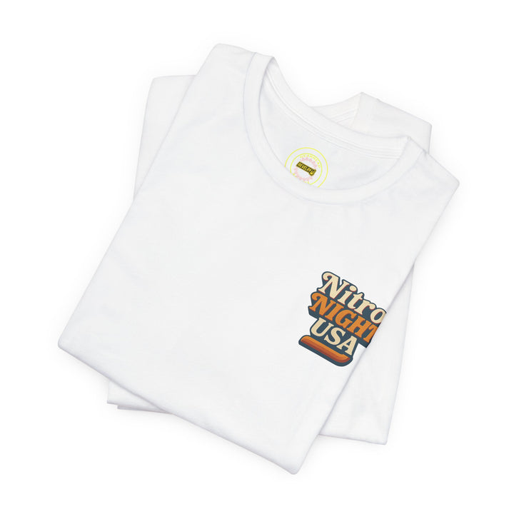 Revelry1 Vintage Funny Car Drag Racing “In the Beams” Jersey T-Shirt