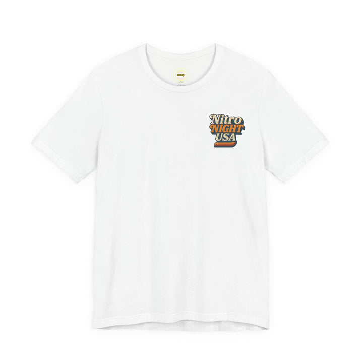 Revelry1 Vintage Funny Car Drag Racing “In the Beams” Jersey T-Shirt