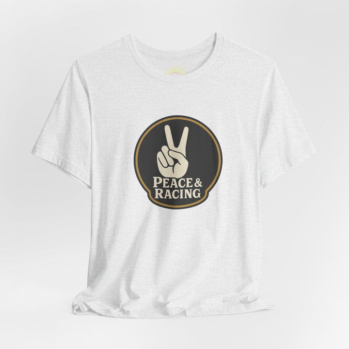 Revelry1 Funny Car Peace & Racing Tee – Vintage Drag Racing Jersey Style Shirt