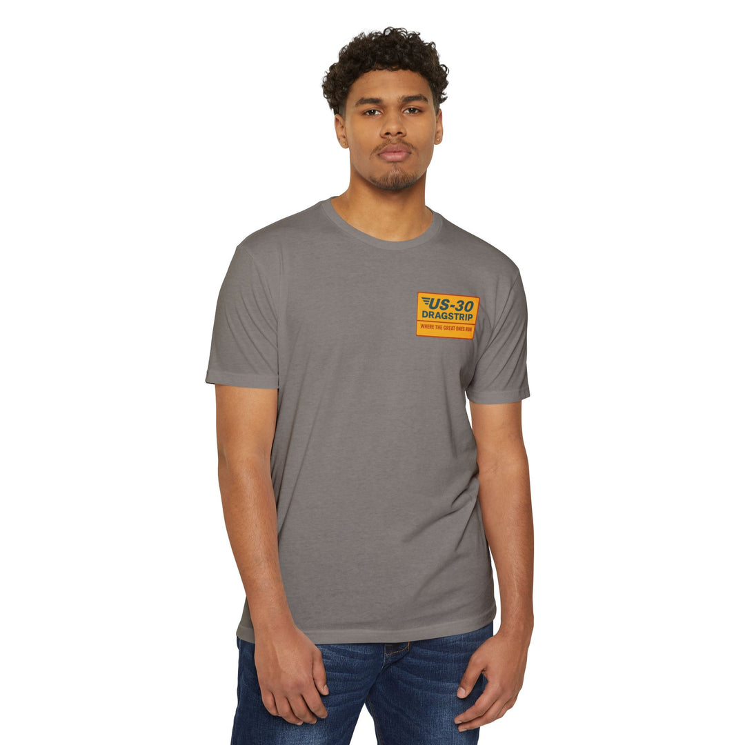 Revelry1 Vintage U.S 30 Dragstrip Jersey T-Shirt [Unisex]