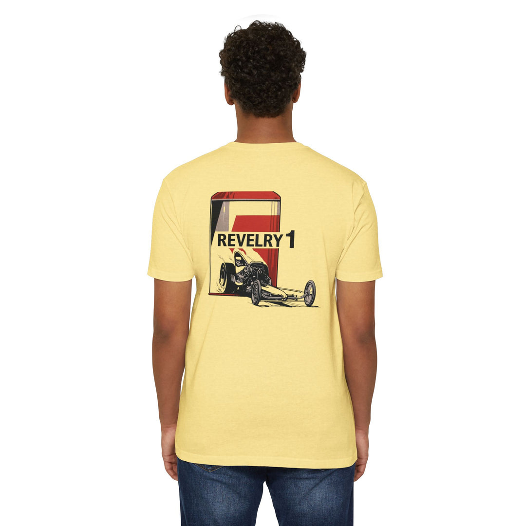 Revelry1 Vintage Front Engine Dragster Jersey T-Shirt [Unisex]