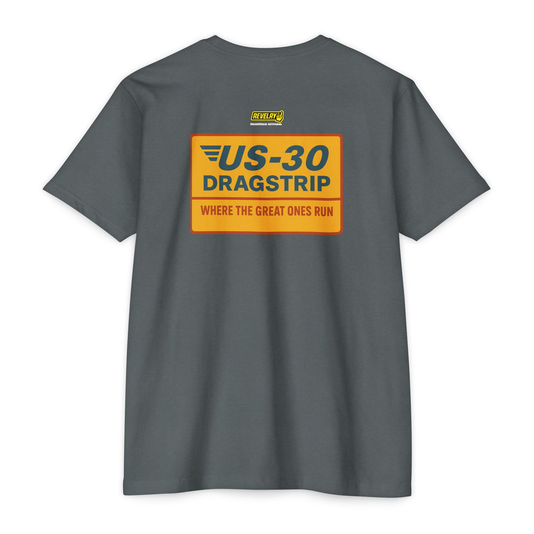 Revelry1 Vintage U.S 30 Dragstrip Jersey T-Shirt [Unisex]