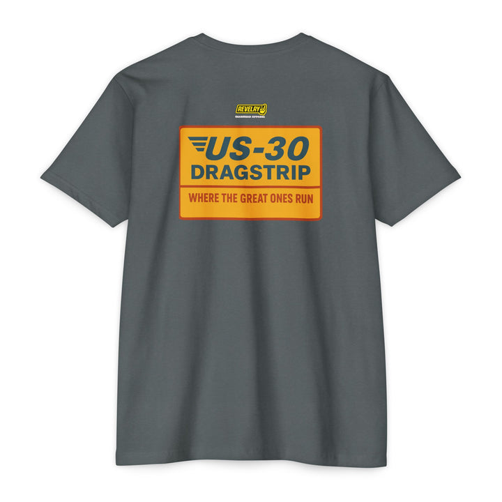 Revelry1 Vintage U.S 30 Dragstrip Jersey T-Shirt [Unisex]
